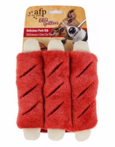 Afp BBQ Delicious Pork Rib For Dog Red | Perromart Online Pet Store Singapore