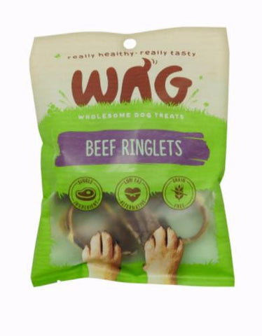WAG Beef Ringlets Dog Treats | Perromart Online Store Singapore