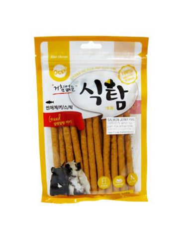 Blue Ocean Salmon Jerky Pet Treats | Perromart Online Pet Store Singapore