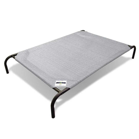 Coolaroo Elevated Dog Bed (Light Grey)