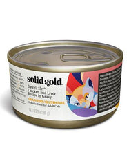 Solid Gold Grain & Gluten Free Dawn's Sky With Chicken & Liver Recipe in Gravy Wet Canned Cat Food | Perromart Online Pet Store Singapore