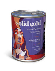 Solid Gold Fit and Fabulous Low Fat / Low Calorie Alaskan Pollock Recipe Canned Dog Food | Perromart Online Pet Store Singapore
