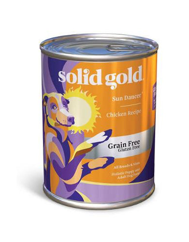 Solid Gold Sun Dancer Chicken Recipe Canned Dog Food | Perromart Online Pet Store Singapore