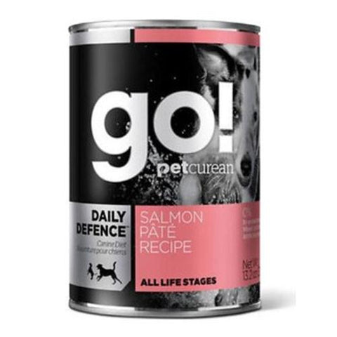 Petcurean GO! Salmon Pâté Canned Dog Food 374g - Perromart