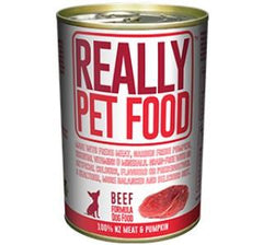 Really Pet Food Beef Canned Dog Food 375g - Perromart