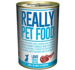 Really Pet Food Lamb Canned Dog Food 375g - Perromart
