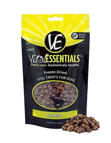 Vital Essentials Freeze Dried Duck Nibs Dog Treat | Perromart Online Pet Store Singapore
