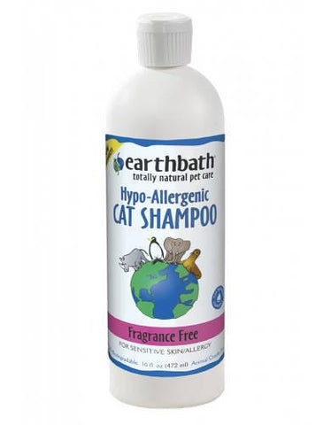 Earthbath Hypo-Allergenic Cat Shampoo ( 472ml/3.8ltr )  | Perromart Online Pet Store Singapore