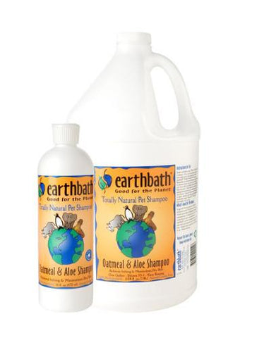 Earthbath Oatmeal & Aloe Shampoo For Pets ( 472ml/3.8ltr )  | Perromart Online Pet Store Singapore