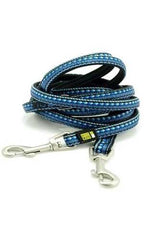 Max & Molly Ethnic Blue Multi-Function Leash | Perromart Online Pet Store Singapore