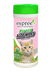 Espree Kitten Aloe Wipes For Cats ( 50 wipes )  | Perromart Online Pet Store Singapore