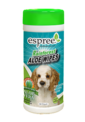 Espree Rainforest Aloe Wipes For Dogs ( 50 wipes )  | Perromart Online Pet Store Singapore