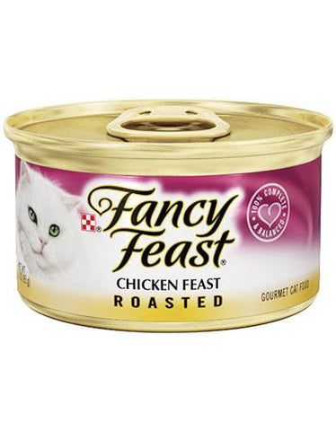 Fancy Feast Roasted Chicken Feast Canned Cat Food 85g | Perromart Online Pet Store Singapore
