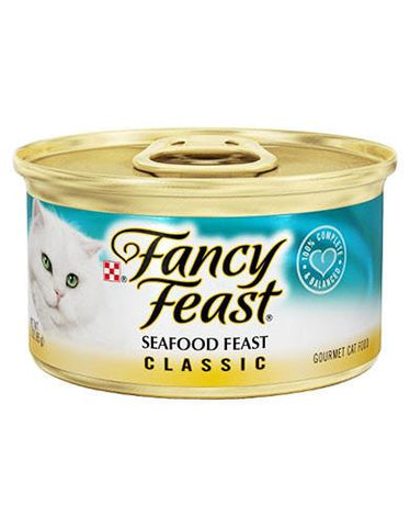 Fancy Feast Seafood Feast Canned Cat Food 85g | Perromart Online Pet Store Singapore