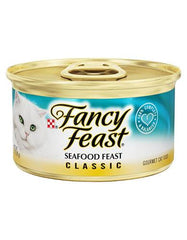 Fancy Feast Seafood Feast Canned Cat Food 85g | Perromart Online Pet Store Singapore