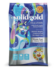 Solid Gold Grain & Gluten Free Fit as a Fiddle With Fresh Caught Alaskan Pollock Dry Cat Food | Perromart Online Pet Store Singapore