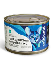 Solid Gold Grain Free Five Oceans Sea Bream & Tuna Recipe Wet Canned Cat Food | Perromart Online Pet Store Singapore