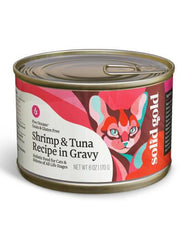 Solid Gold Grain Free Five Oceans Shrimp & Tuna Recipe Wet Canned Cat Food | Perromart Online Pet Store Singapore