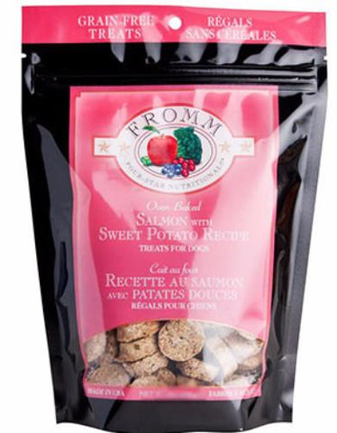 Fromm Salmon With Sweet Potato Dog Treats 8oz | Perromart Online Pet Store Singapore