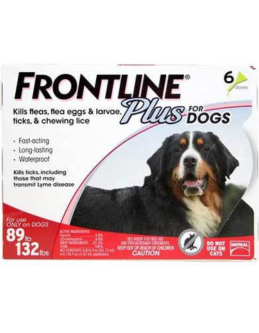 Frontline Plus Flea & Ticks for Extra Large Dogs 88-132lbs | Perromart Online Pet Store
