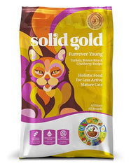 Solid Gold Furrever Young with Turkey, Brown Rice & Cranberry Recipe Dry Cat Food | Perromart Online Pet Store Singapore