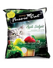 Fussie Cat Scoopable Litter Apple Delight 10L | Perromart Online Pet Store Singapore