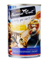 Fussie Cat Fresh Fisherman’s Basket Cat Wet Food 400g | Perromart Online Pet Store Singapore
