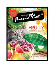 Fussie Cat Scoopable Litter Fruity 10L | Perromart Online Pet Store Singapore