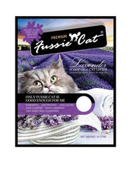 Fussie Cat Scoopable Litter Lavender 10L | Perromart Online Pet Store Singapore