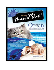 Fussie Cat Scoopable Litter Ocean 10L | Perromart Online Pet Store Singapore
