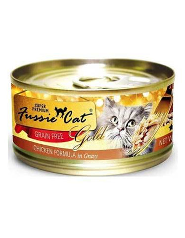 Fussie Cat Premium Chicken With Gravy Cat Wet Food 80g | Perromart Online Pet Store Singapore
