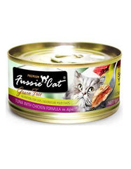 Fussie Cat Premium Tuna with Chicken Cat Wet Food 80g | Perromart Online Pet Store Singapore