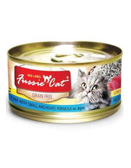 Fussie Cat Red Label Tuna with Small Anchovies Cat Wet Food 80g | Perromart Online Pet Store Singapore