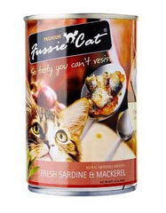Fussie Cat Fresh Sardine & Mackerel Cat Wet Food 400g | Perromart Online Pet Store Singapore