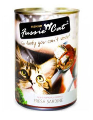 Fussie Cat Fresh Sardine Canned Cat Wet Food 400g | Perromart Online Pet Store Singapore