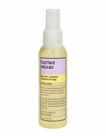 FuzzYard Soothing Aloe Vera and Lavender Aromatherapy Spray for Dogs 120ml | Perromart Online Store Singapore