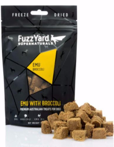 Fuzzyard Supernaturals Freeze Dried Emu Dog Treats | Perromart Online Pet Store Singapore