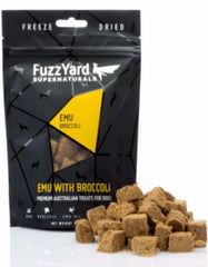 Fuzzyard Supernaturals Freeze Dried Emu Dog Treats | Perromart Online Pet Store Singapore