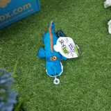 goDog Just For Me Gator Plush Toy (Pink/Blue)
