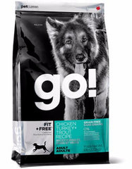 Petcurean Go! Chicken, Turkey and Trout Dry Dog Food - Perromart