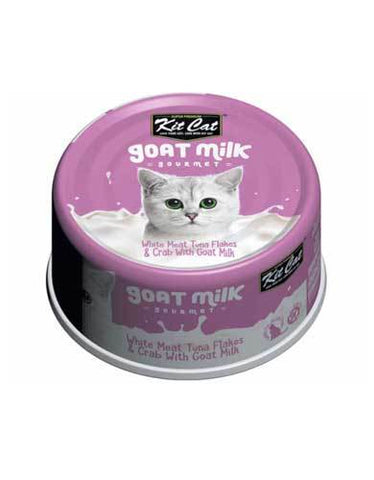 Kit Cat Goat Milk Gourmet Tuna Crab | Perromart Online Pet Store Singapore