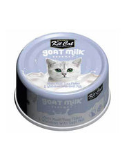 Kit Cat Goat Milk Gourmet Tuna Whitebait | Perromart Online Pet Store Singapore