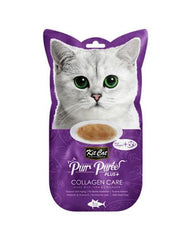 Kit Cat Purr Puree Plus+ (Tuna & Collagen) | Perromart Online Pet Store Singapore