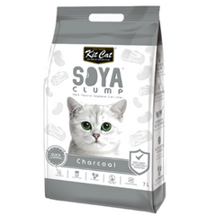 Kit Cat Soya Clump Cat Litter (Charcoal) | Perromart Online Pet Store Singapore