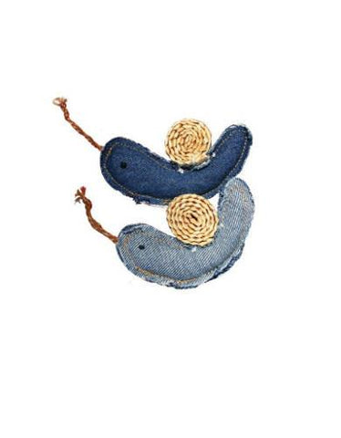 Kong Denim Snails Cat Toy | Perromart Online Pet Store Singapore
