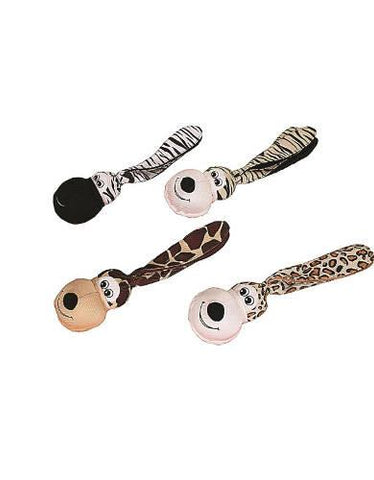 Kong Floppy Ear Wubba (Tiger/Zebra/Giraffe/Leopard) Dog Toy | Perromart Online Pet Store Singapore