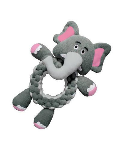 Kong Round Braidz Elephant Dog Toy | Perromart Online Pet Store Singapore