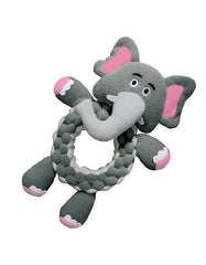 Kong Round Braidz Elephant Dog Toy | Perromart Online Pet Store Singapore