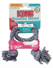 Kong Puppy Goodie Bone With Rope for Dogs | Perromart Online Pet Store Singapore