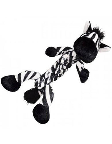 Kong Safari Braidz Zebra Dog Toy | Perromart Online Pet Store Singapore